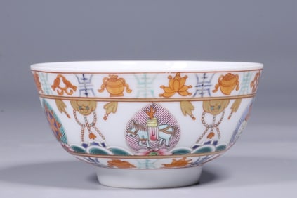 Chinese Famille Rose Porcelain Bowl,Mark