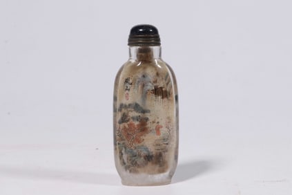 Chinese Inside Paint Snuff Bottle