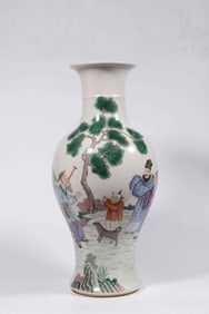 Chinese Famille Rose Porcelain Vase