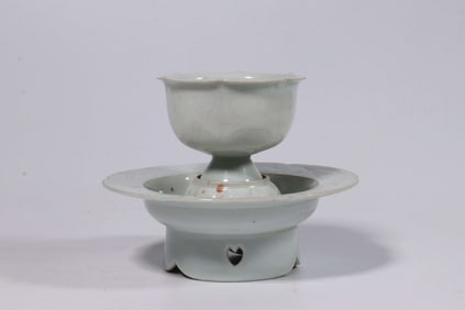 Chinese Glazed Hutian Porcelain Cup Set