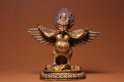 Chinese Gilt Bronzse Buddha