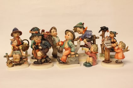 Lots of 10 Vintage Goebel Figurine