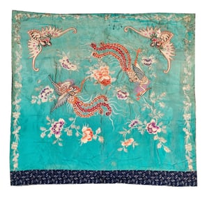Chinese Silk Embroidery Textile