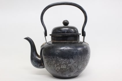 Japanese Silver Teapot