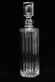 Tiffany Clear Crystal Decanter