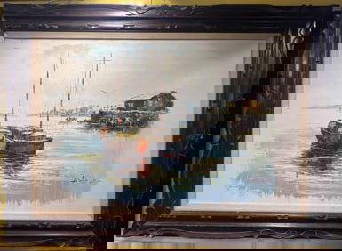 Signed Oil on Canvas