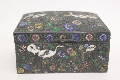 Chinese Export Cloisonne Box