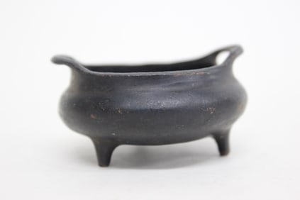 Chinese Bronze Footed Incense Burner