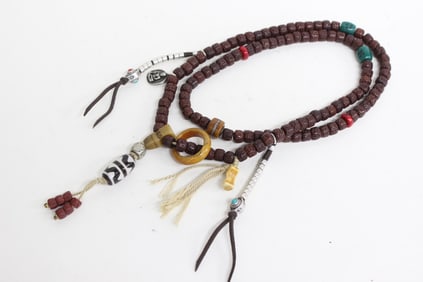 Chinese Beads Necklace w Tianzhu
