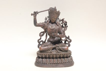 Chinese Bronze Buddha