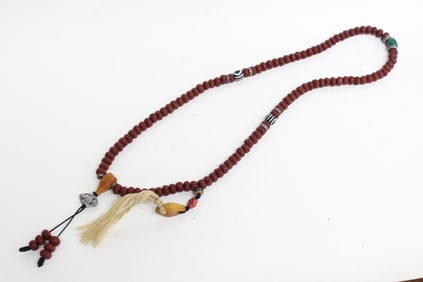 Chinese Beads Prayer Necklace