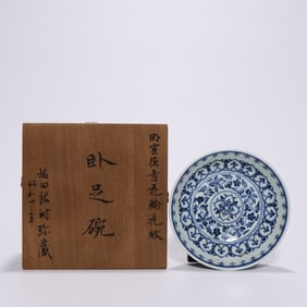 Chinese Blue and White Bowl,Mark