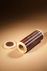 Chinese Engraved Gourd Case