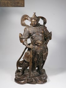 "Yong Le"Mark, Chinese Bronze Buddha Sculpture