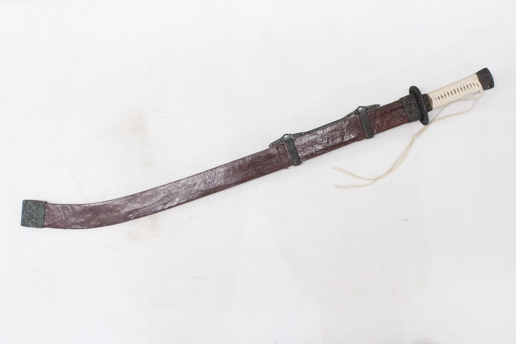 19th.C Chinese High Ranking Officers Dao Sword (1 of 11)