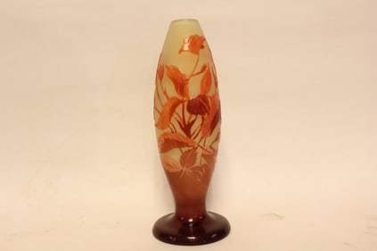 Beautiful Galle Glass Vase