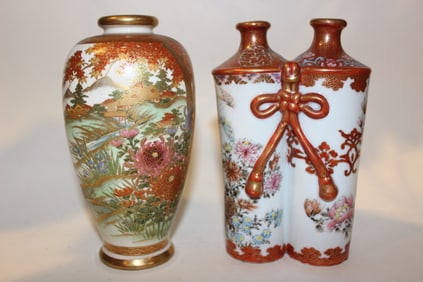 Two Japanese Porcelain Vases