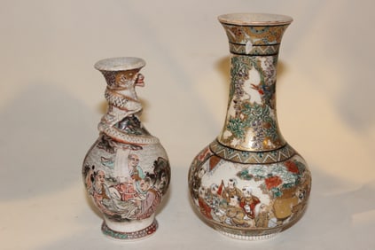 Two Japanese Porcelain Vases