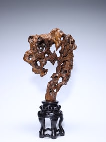 Chinese Huangyang Wood Carved Sculpture