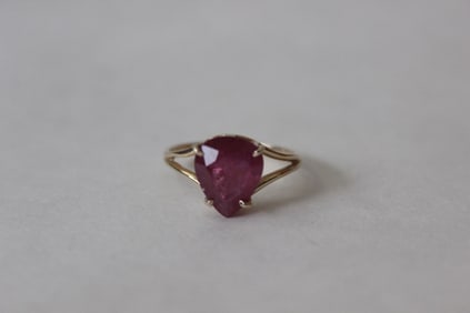 14K Ruby Ring