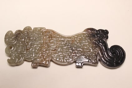 Chinese Jade Carved Plaque