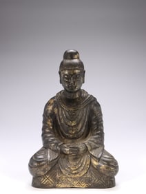 Chinese Gilt Bronze Buddha Statue