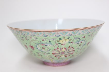 Chinese Famille Rose Porcelain Bowl,Mark