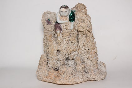 Chinese Susancai Liuhai Figural