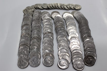200 Kennedy Half Dollars Coins