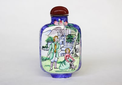 Chinese Cloisonne Snuff Bottle