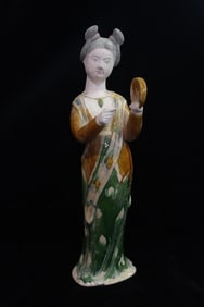 Chinese Sancai Pottery Figural