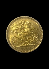 Great Britain Gold Sovereign Edward VII Royal Mint