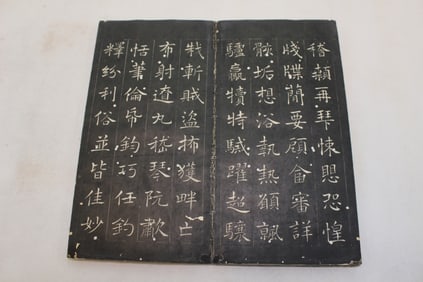 Vintage Chinese Ink Rubbing Album