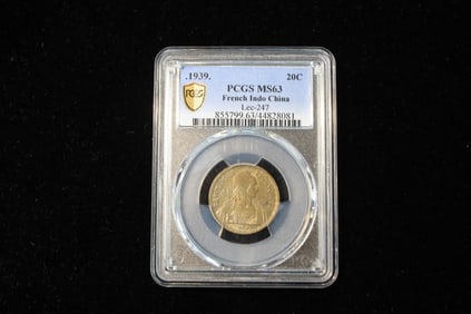 1939 French Indo China, 20 C