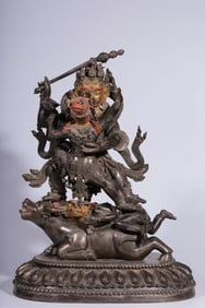 Chinese Gilt Bronze Buddha Statue