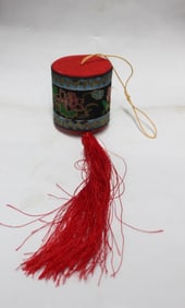 Chinese Silk Thumb Ring Case