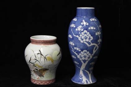 Two Chinese Porcelain Vases