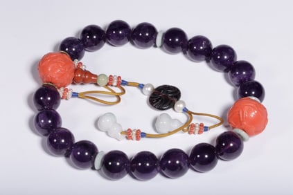 Chinese Beads Prayer Bracelet