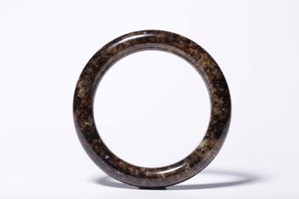 Chinese Jade Carved Bangle