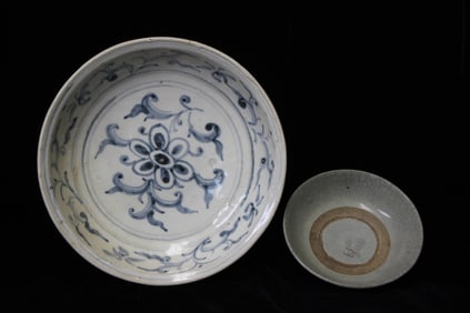 Chinese Blue and White Dish