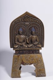Chinese Gilt Bronze Buddha Statue