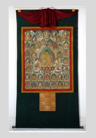 Tibetan Hand Paint Thanka