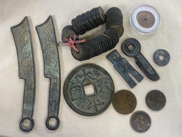 Lot of Chinese Ancient Coins
