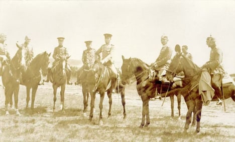 Antique Photo Photo of Chinese Royal Prince visit
