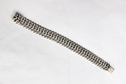 Men's 925 Sterling Silver Polished Bracelet