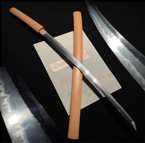 Hizen Masahiro , Long WAKIZASHI, Early Edo period,