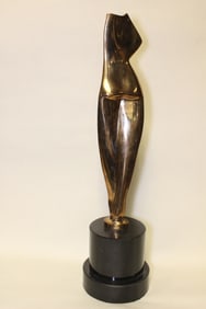 After ARCHIPENKO, Bronze Sculpture:Torso