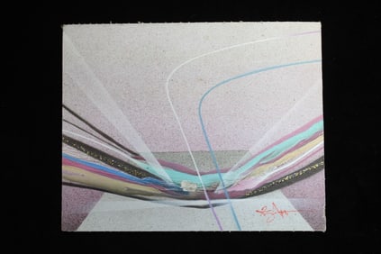 Oil on Board ,Signed