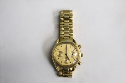 Limited Edition,Omega Speedmaster 18K Gold Watch
