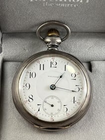 Massive Silver CaseWaltham Crescent St PocketWatch